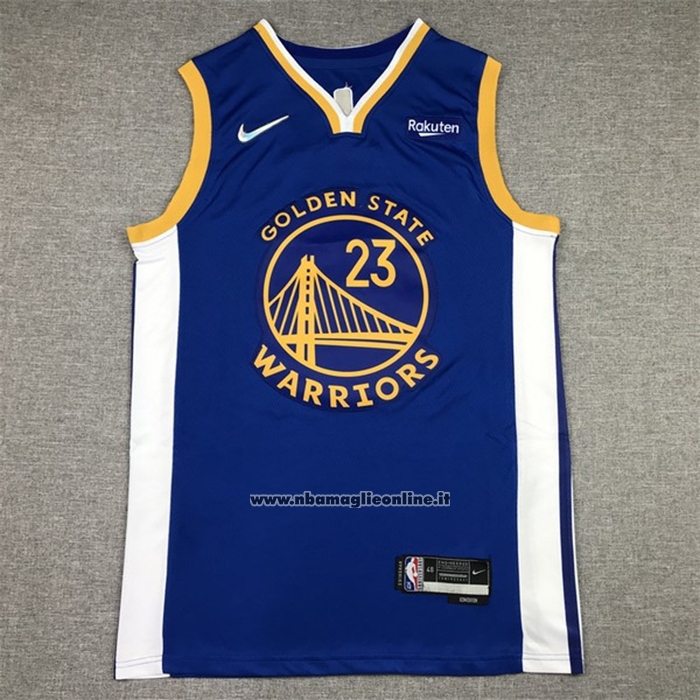 Maglia Golden State Warriors Draymond Green #23 Icon Blu